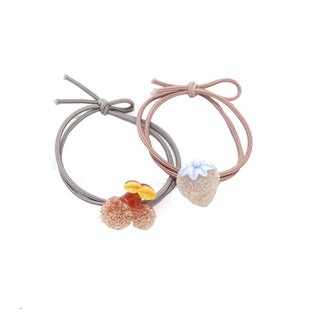 [ MẪU MỚI 2021] Chun cột tóc/ Dây cột tóc hoa quả Hàn Quốc siêu dễ thương