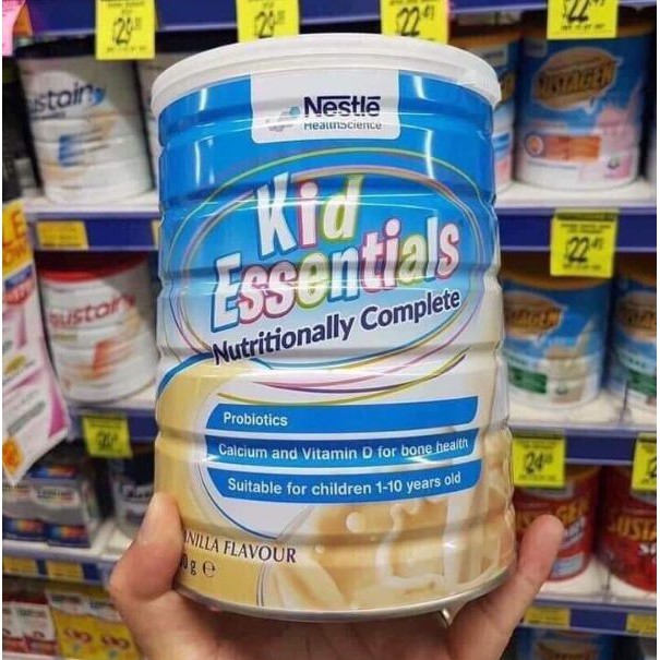 Sữa Kid Essentials Nestle cho bé 1t trở lên (xách tay Úc)