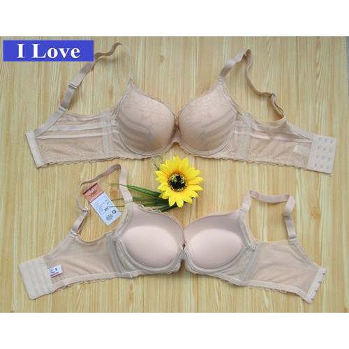[ÁO XUẤT NHẬT]  Áo Lót Lovely Cài 4 Ren Mút Dày - 1126 | BigBuy360 - bigbuy360.vn