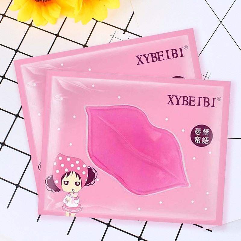 (hàng Mới Về) Set 10 Mặt Nạ Môi Collagen Xybeibi