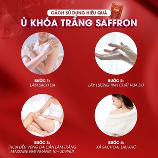 Ủ trắng saffron collagen