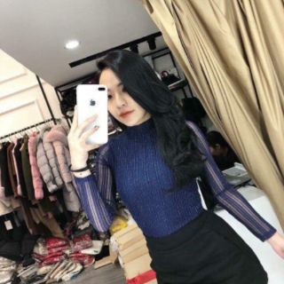 Áo nhũ sọc