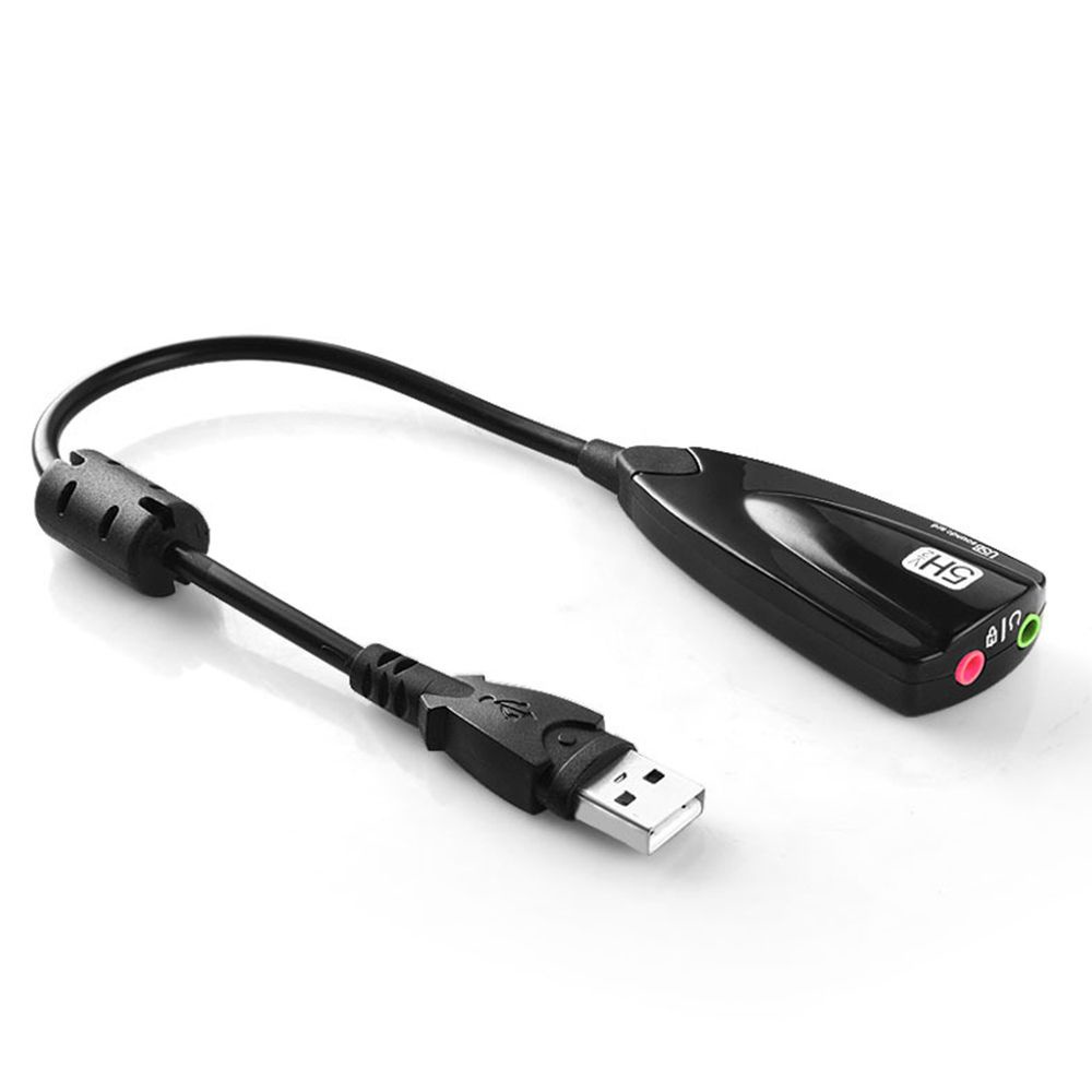 Card âm thanh ngoài PC USB - 3.5mm âm thanh bền bỉ tiện dụng chất lượng cao MALCOLM