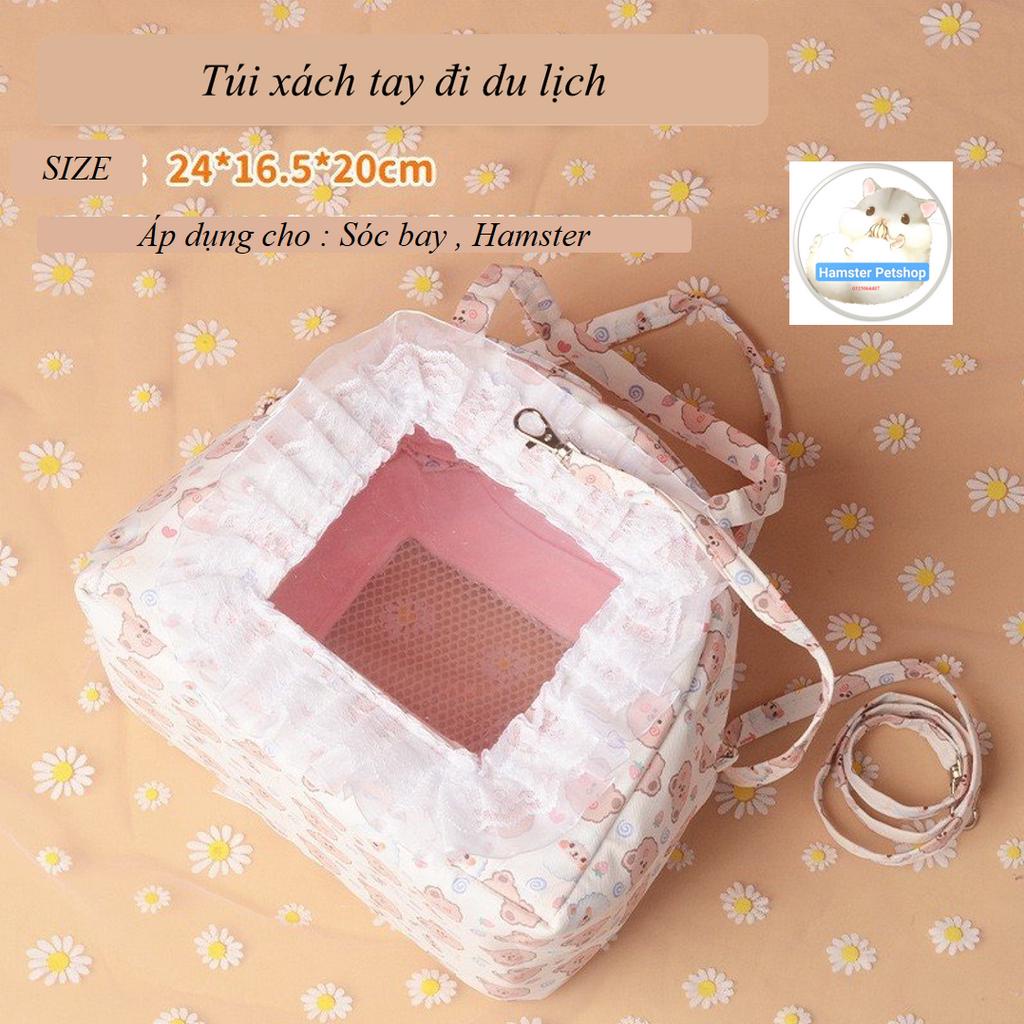 Túi xách tay , du lịch cho Sóc Bay , Sóc bông , SÓc đất , Hamster