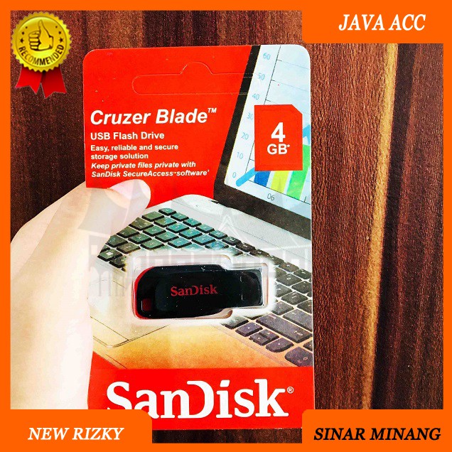 SANDISK Thẻ Flashdisk 4gb Chất Lượng Cao