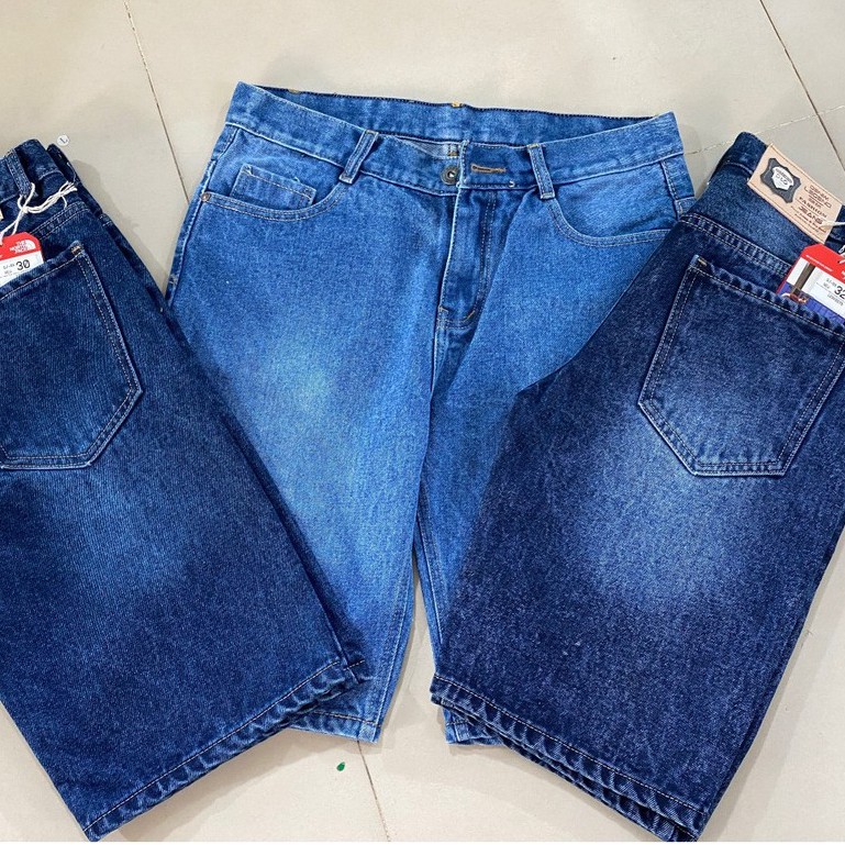 Quần short Jean Nam Form Chuẩn Đẹp - Quần Đùi Bò 100%