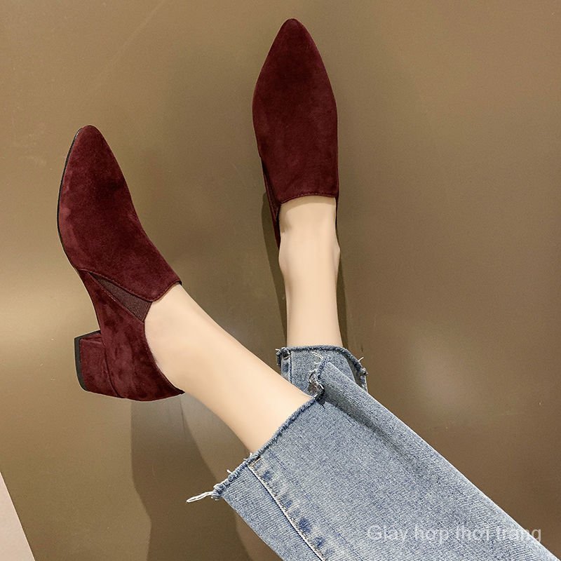 Fashion spearhead doll shoes for women 2021