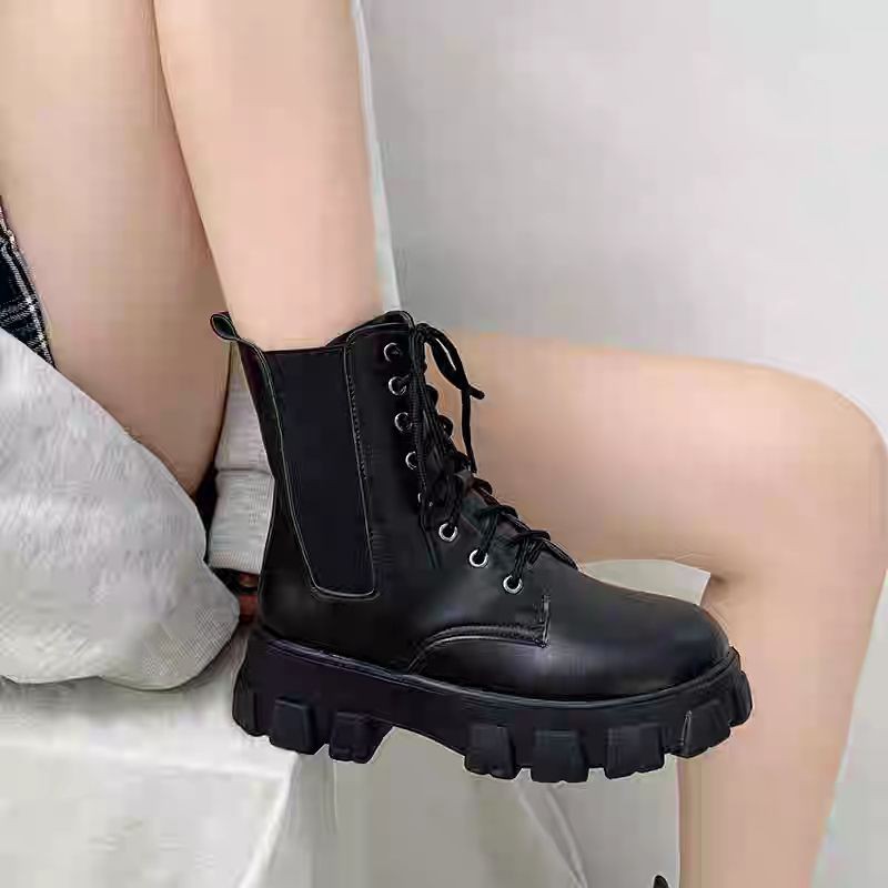 Order boots cao cổ 5cm dành cho mùa thu đông 2020, hàng quảng châu loại đẹp