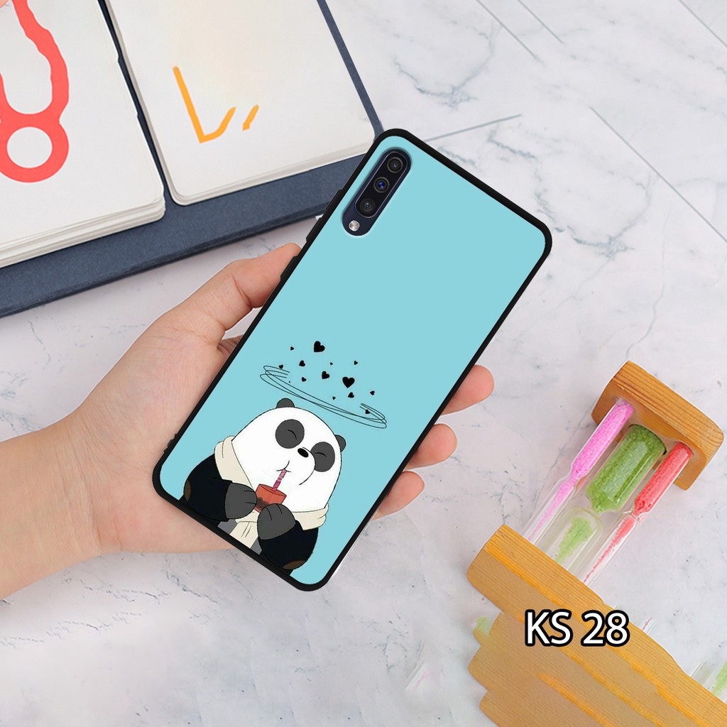 Ốp lưng SamSung A50/A70/A80 in hình Gấu Bear siêu ngộ nghĩnh, độc, lạ_KINGSTORE.HN_Ốp SS A50/A70/A80