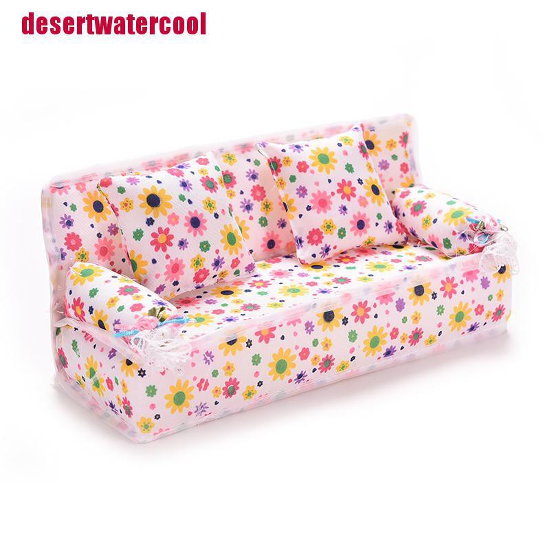 Set 3 Ghế Sofa Mini Cho Nhà Búp Bê