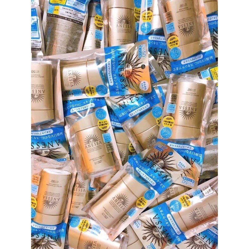 Kem chống nắng Anessa Perfect UV Sunscreen Skincare Milk SPF 50+ 60ml cho da dầu mụn nhạy cảm Nhật Bản La La Cosmetic | BigBuy360 - bigbuy360.vn
