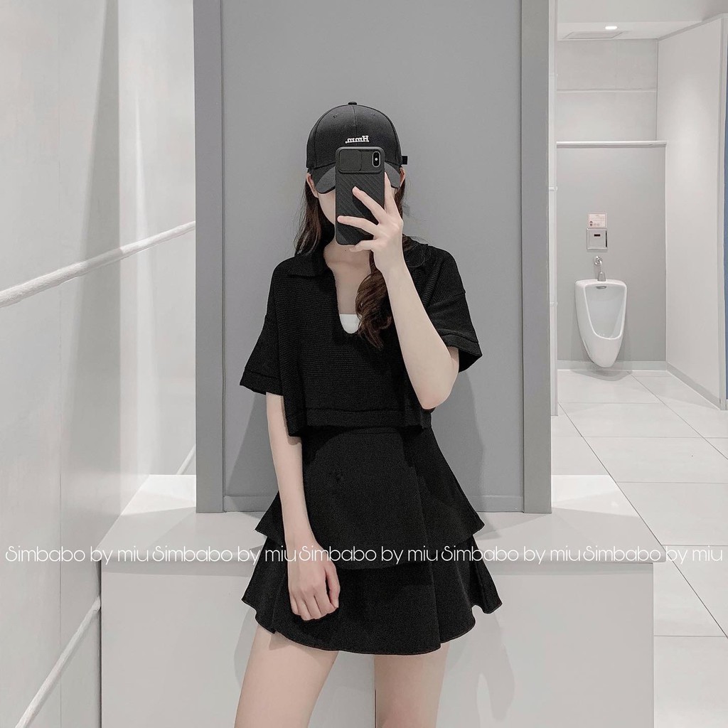 Áo croptop xốp Simbabo