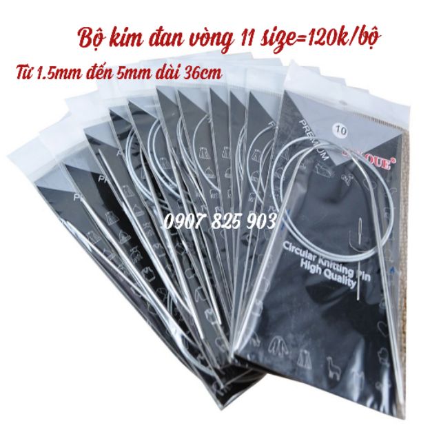 Bộ Kim Đan Vòng 11 size