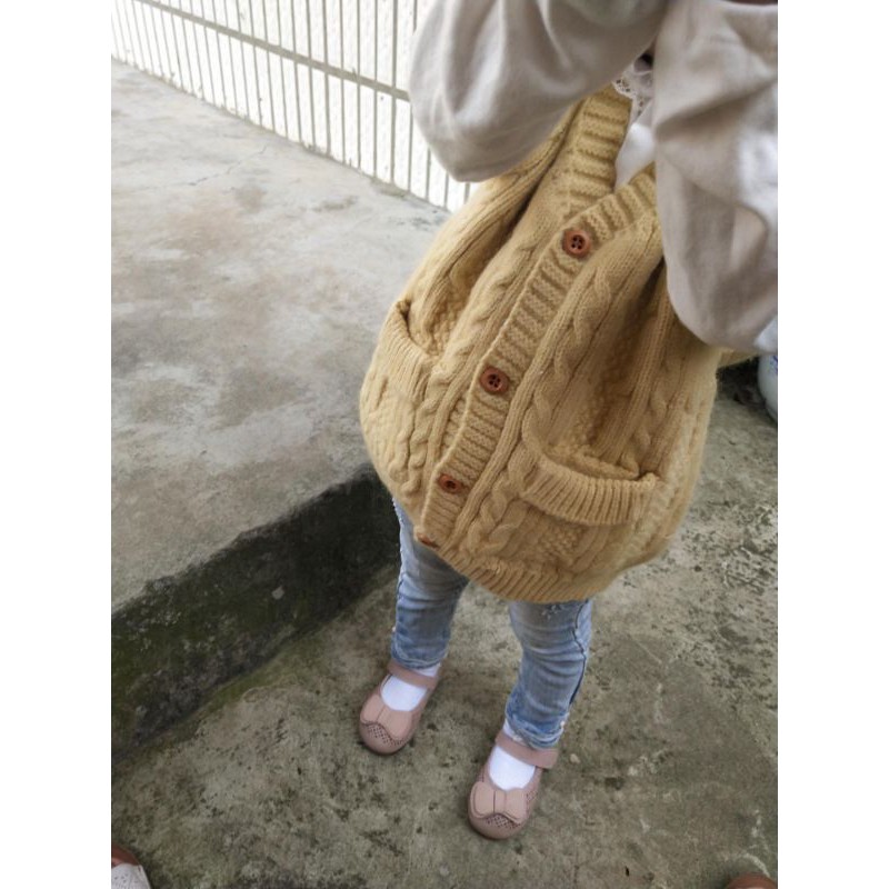 Áo ghile len siêu xinh cho bé trai-gái