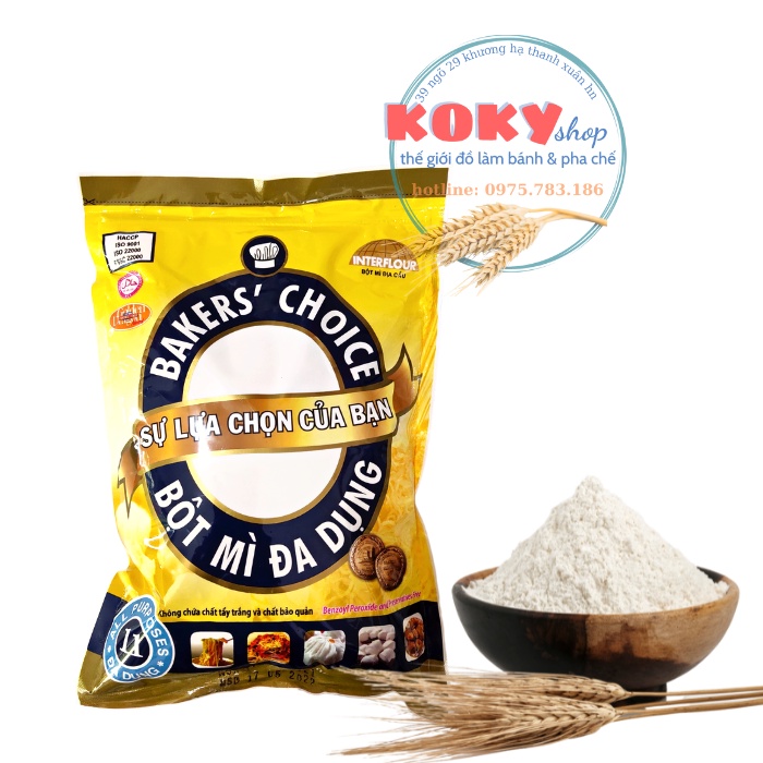 Bột mì Bakers's Choice số 11 ( bột mì đa dụng ) - 1Kg
