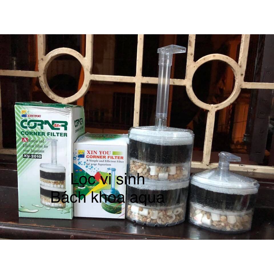 Lọc Góc Sủi Vi Sinh XY-2008 (1 tầng) và XY-2010 (2 tầng)