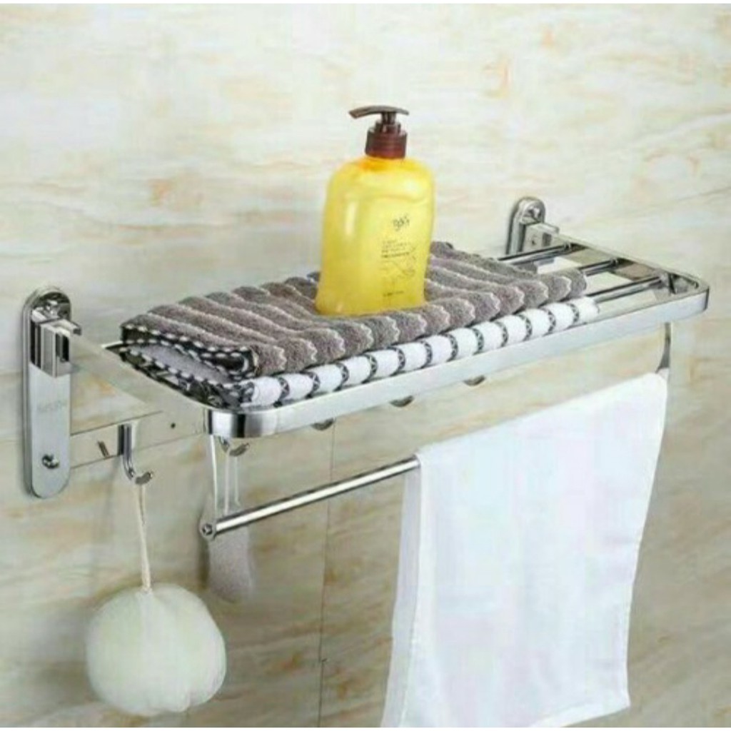móc áo đa năng, Máng khăn xếp thẳng đứng, đa năng inox 304 Bóng | BigBuy360 - bigbuy360.vn