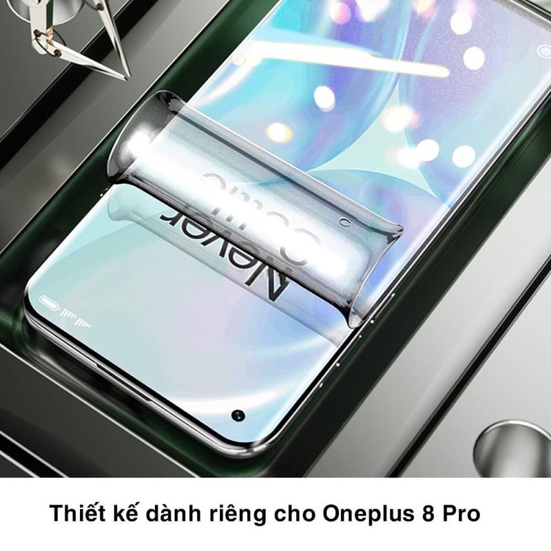 Dán PPF màn hình Oneplus 8 / Oneplus 8 Pro cao cấp dẻo chống bám vân tay hiệu quả