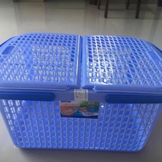 VB. Giỏ nhựa Duy Tân (53×36×27) có nắp