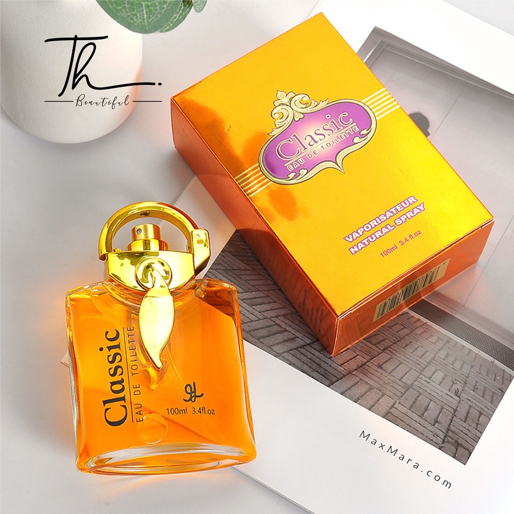 Nước hoa nam nữ Classic 100ml dầu thơm nam tính Sultan Dubai