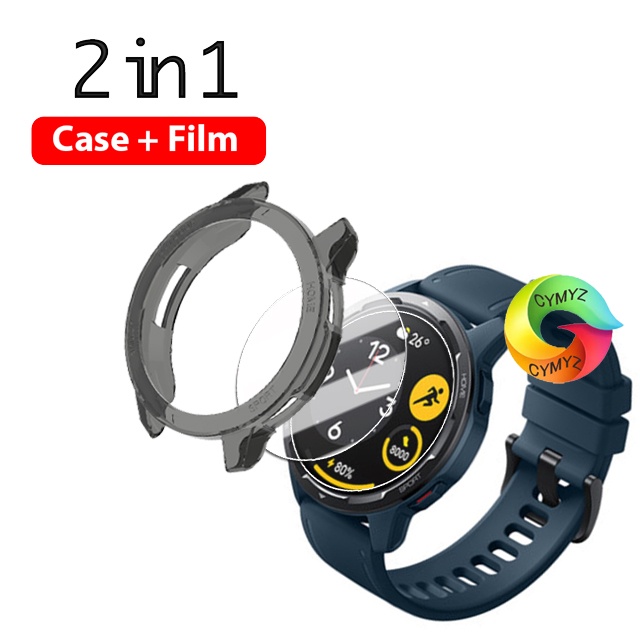 Ốp Bảo Vệ Màn Hình Đồng Hồ Thông Minh Xiaomi Watch S1 Active