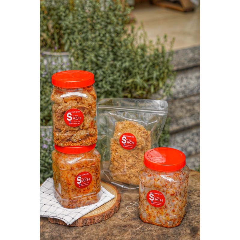 COMBO 3 món Bánh tráng Da heo Cơm Chấy (HSD 1 tháng)