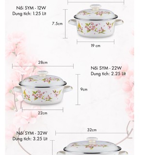 Nồi tráng men Fujihoro SYM-22