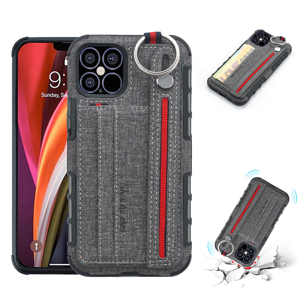 Thời Trang Ốp Điện Thoại Da Pu Tích Hợp Ví Đựng Thẻ Và Dây Đeo Dành Cho Iphone 11 Pro Max X Xs Max Xr Se2 7 8 6 6s Plus | BigBuy360 - bigbuy360.vn