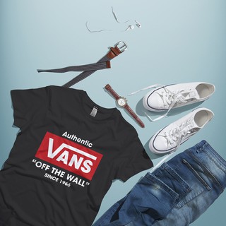 Áo thun Unisex nam nữ in hình AUTHENTIC VANS OFF THE WALL