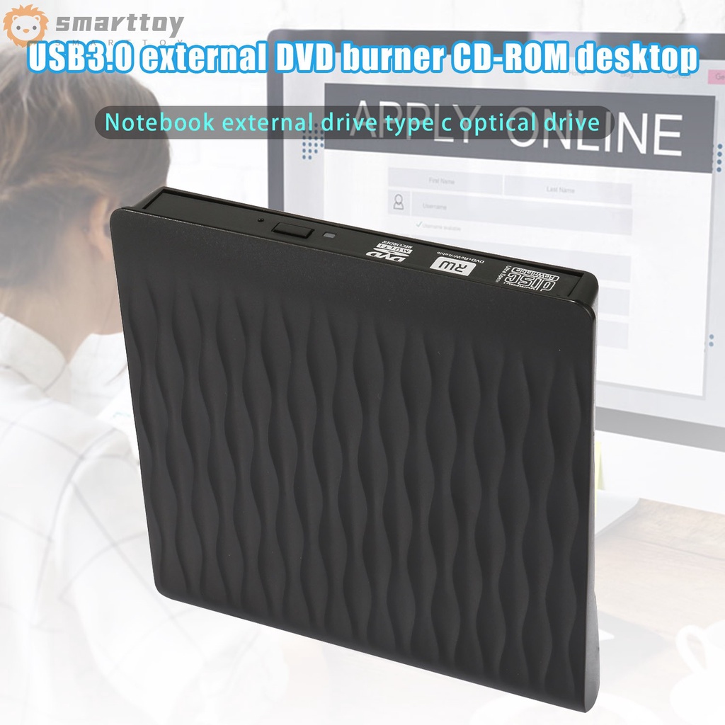 Ổ Đĩa Cd Dvd Usb 3.0 Loại C Di Động Cho Laptop / Máy Tính Để Bàn | BigBuy360 - bigbuy360.vn