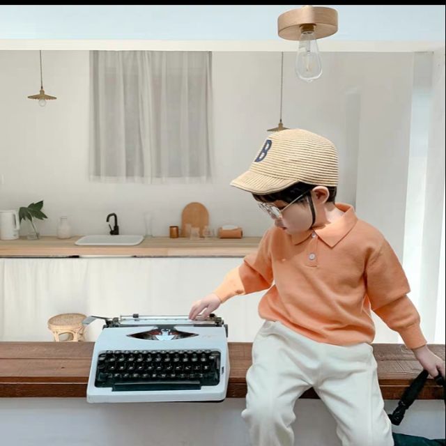 Combo quần baggy áo polo