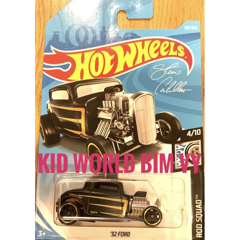 Xe mô hình Hot Wheels basic '32 Ford DTX84, 40K.