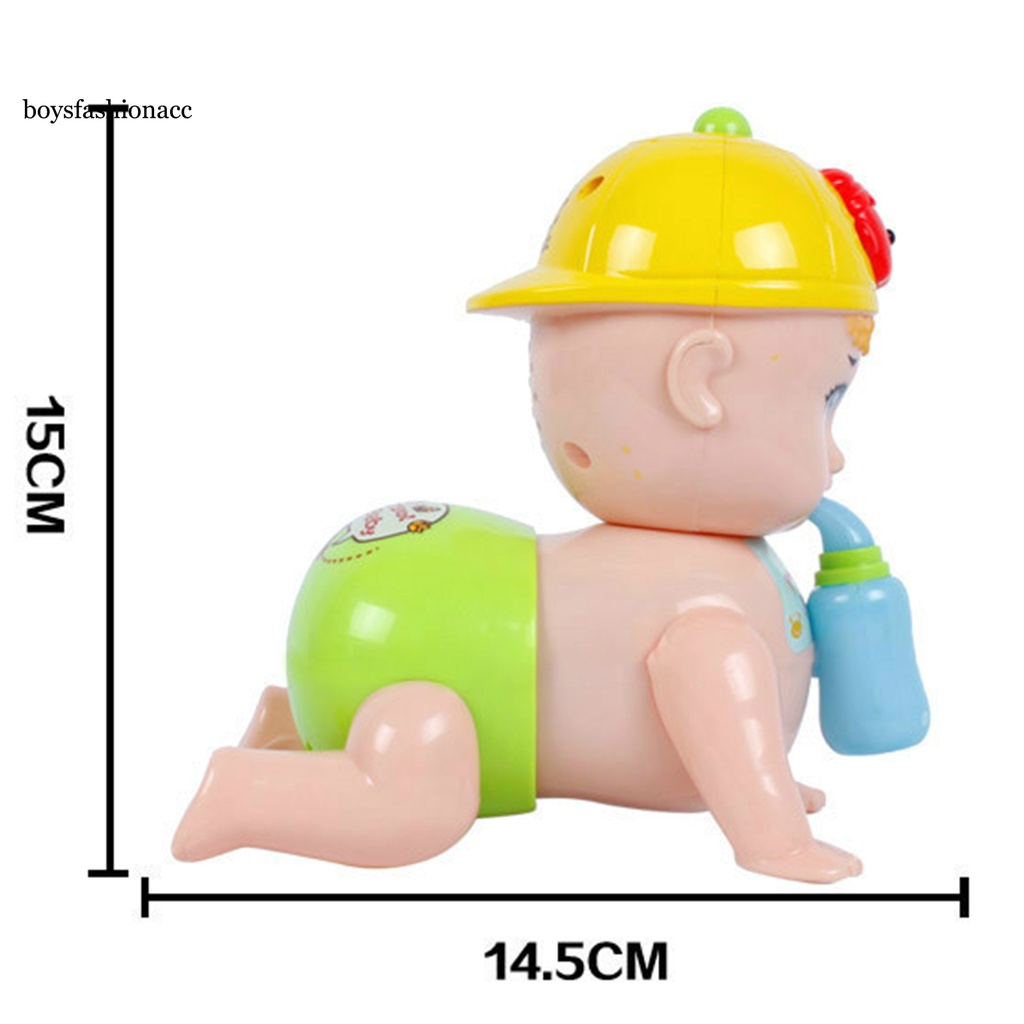 Đồ chơi búp bê em bé tập bò phát triển trí thông minh