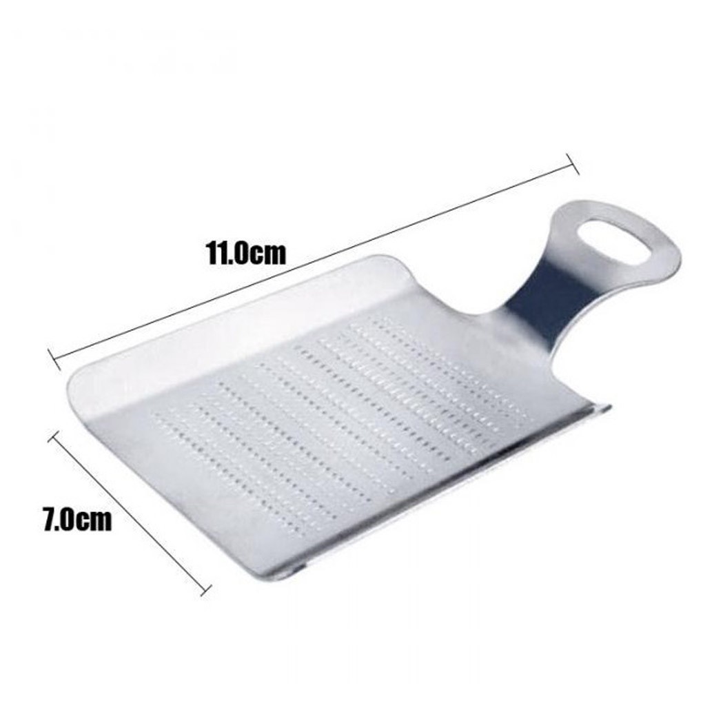 Dụng cụ bào tỏi, gừng bằng thép không rỉ