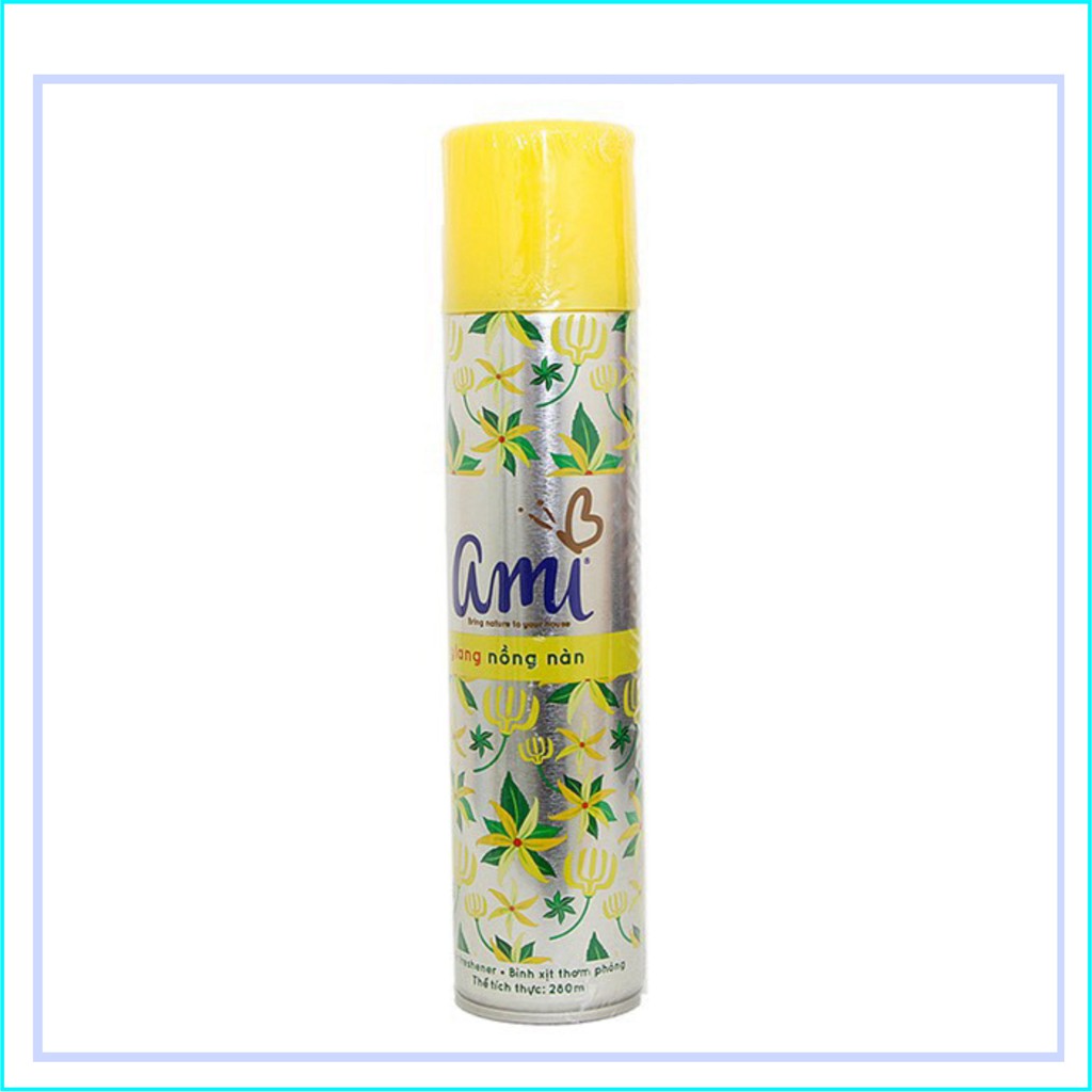 Nước xịt phòng Ami chai 280ml(4 màu)