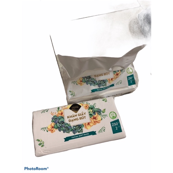 Khăn giấy rút Vinmart Home 180/250 tờ