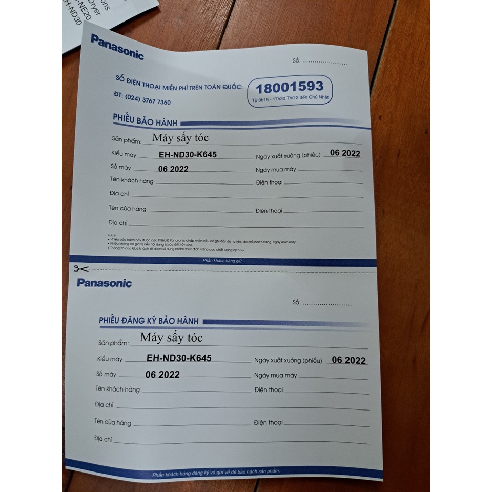 Máy sấy tóc Panasonic EH-ND30-K645 = EH-ND37-K645