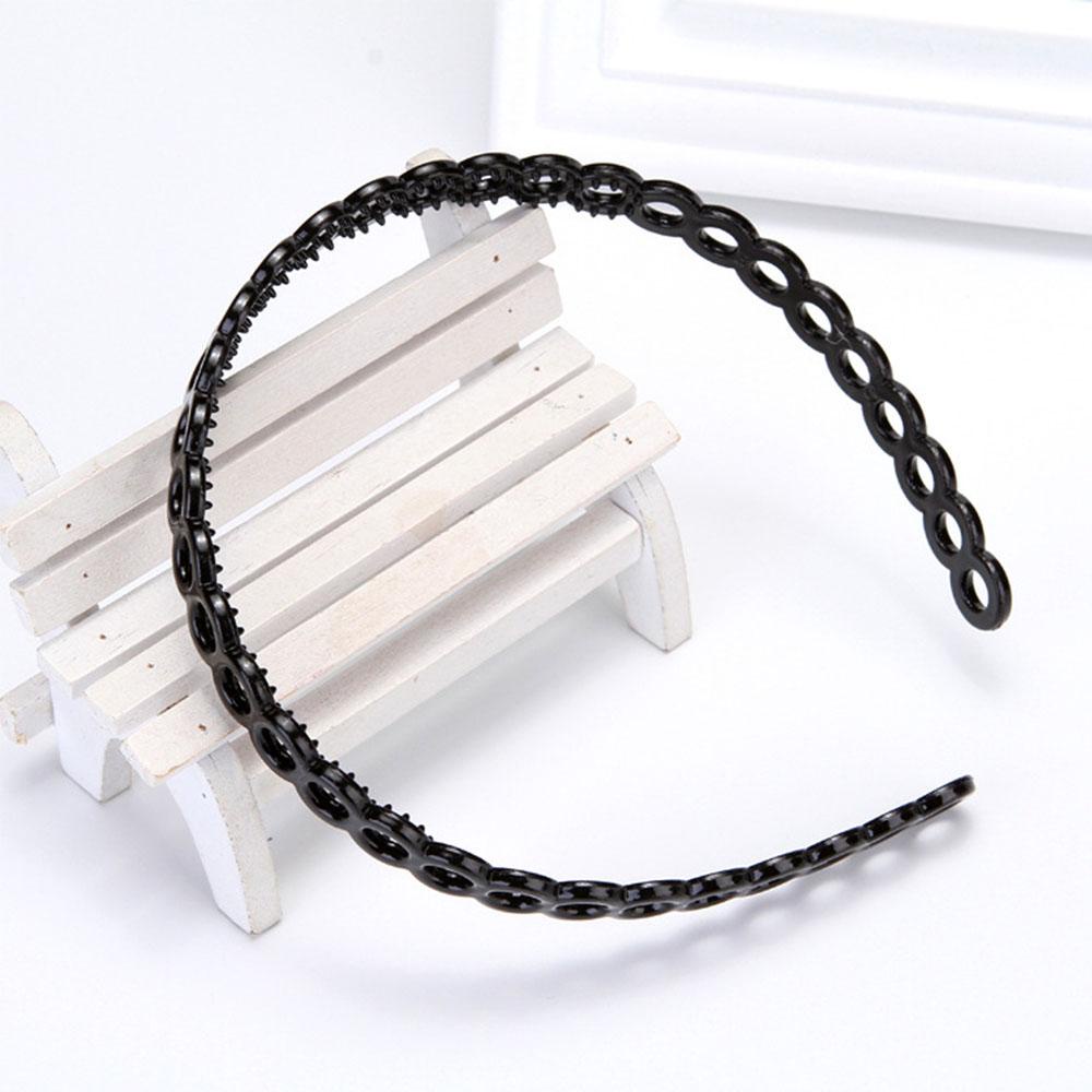 Băng Đô Cài Tóc Chống Trượt Bằng Nhựa Resin Thời Trang Unisex