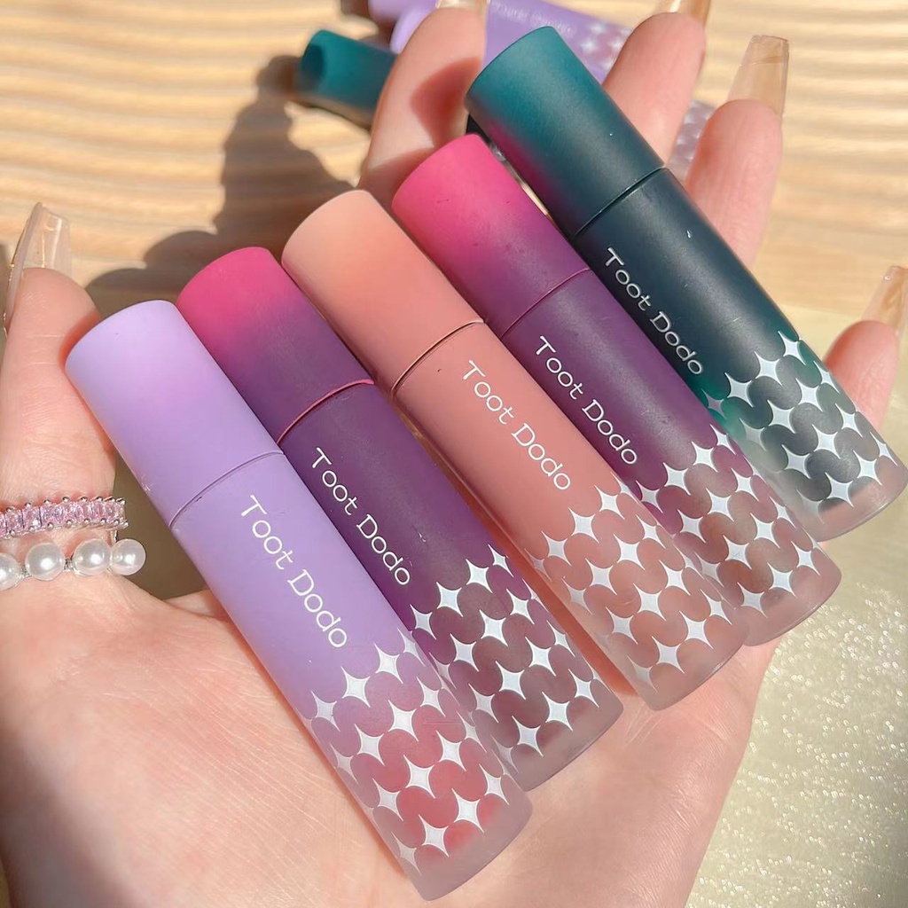 Son Kem Nhung Lì Kháng Nước Chống Dính Cốc Lâu Trôi Dưỡng Ẩm Môi 8 Màu Tùy Chọn