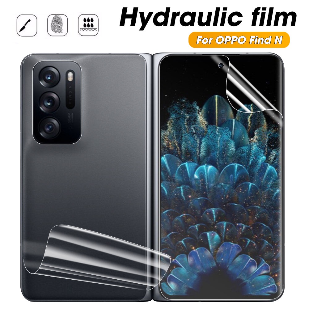 Miếng dán bảo vệ màn hình 3D 2 trong 1 cho Oppo Find N