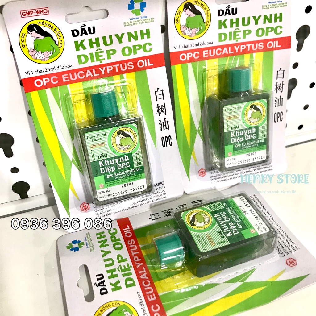 Dầu gió Khuynh Diệp OPC Chai 25ml