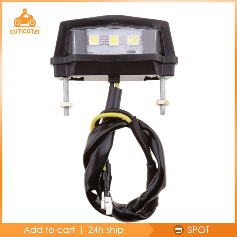 Đèn LED Hậu Chiếu Biển Số Xe Cho Xe Moto ATV