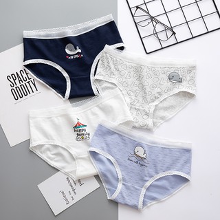Quần lót nữ cotton cao cấp co giãn kháng khuẩn in hình đáng yêu dễ thương QL37! ( SLN )