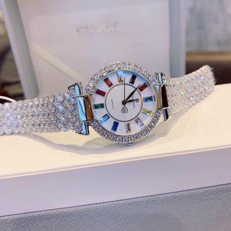 Đồng Hồ Nữ Chính Hãng Dây Kim Loại Royal Crown 4604 Đính Đá Chống Nước Chống Xước | BigBuy360 - bigbuy360.vn
