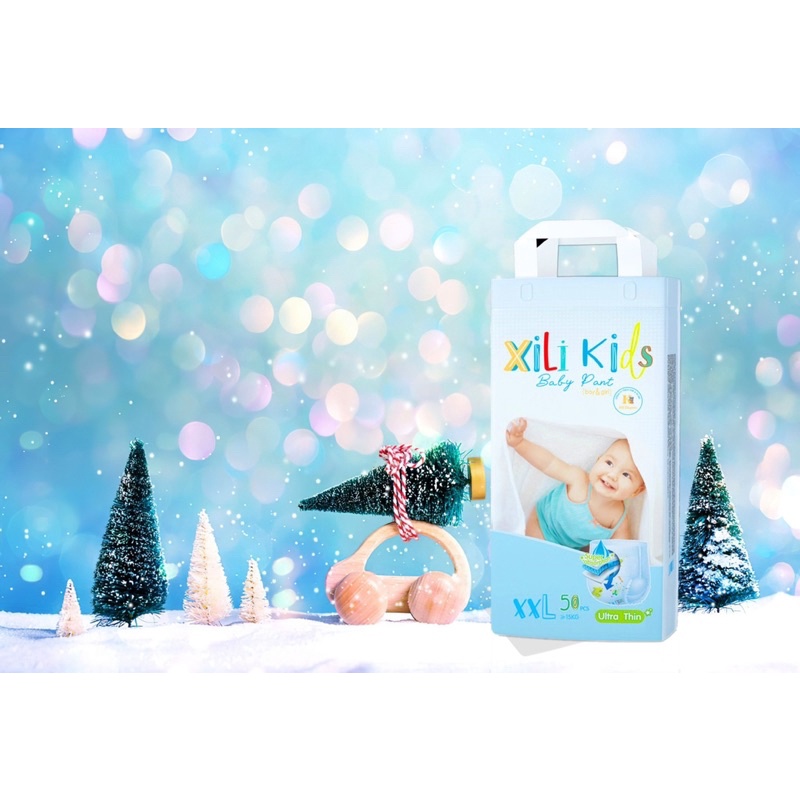 100 cái bỉm quần XILI KIDS size M l xl xxl xxxl xxxxl