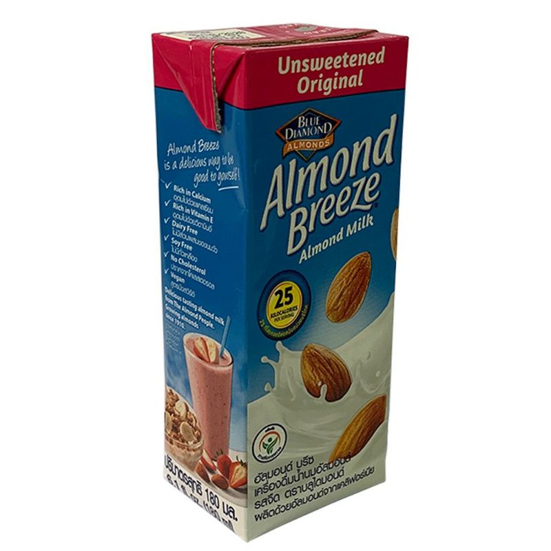 Sữa hạt hạnh nhân ALMOND BREEZE nguyên chất không đường