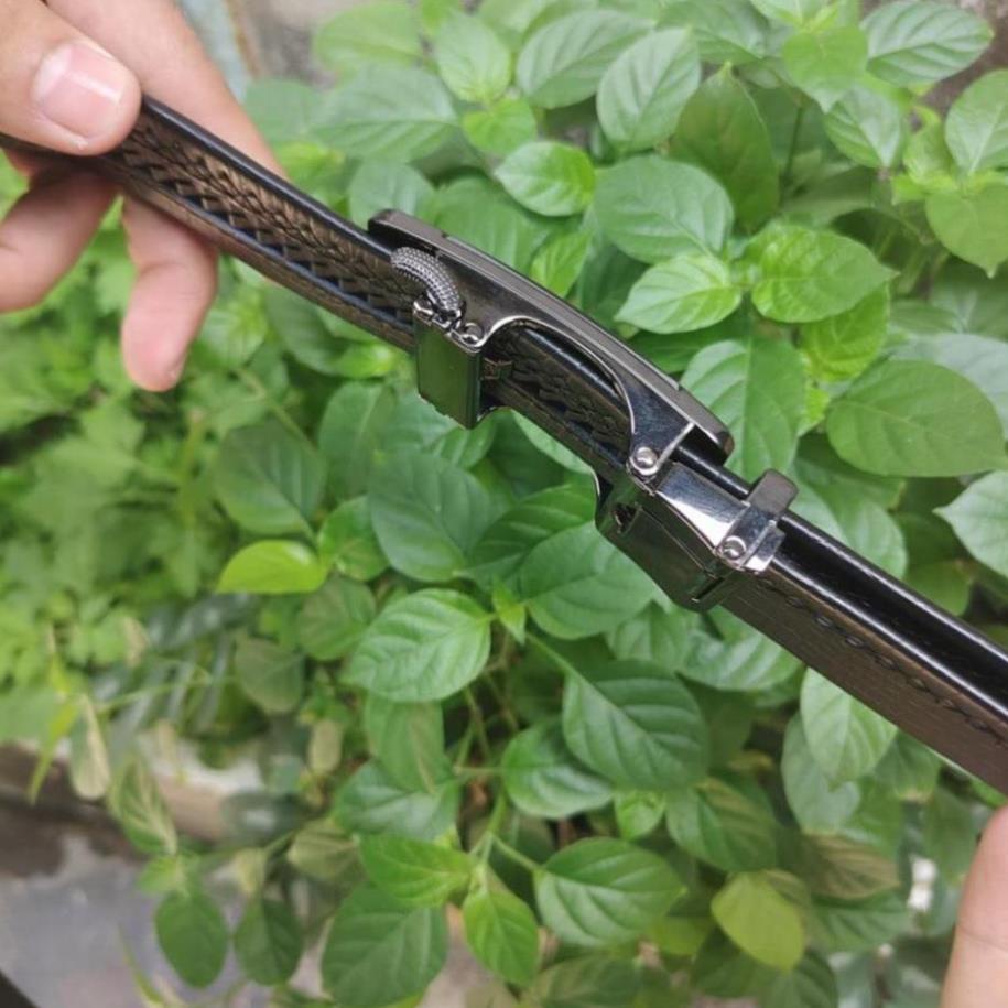 Thắt Lưng Nam - Dây Nịt Nam Khóa Tự Động Chống Gỉ Đúc Nguyên Khối Bảo Hành 1 Năm