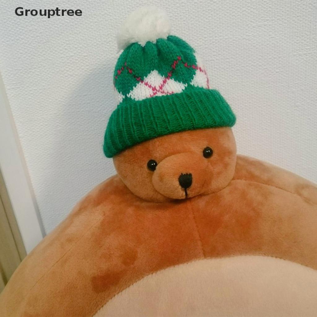 Gối Bông Hình Chú Gấu Đầu Nhỏ Dễ Thương Dùng Làm Quà Tặng Sinh Nhật