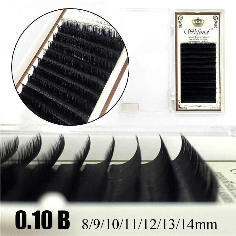 Lông Mi Giả Cong 0.10 B Trang Điểm Thời Trang EUCA