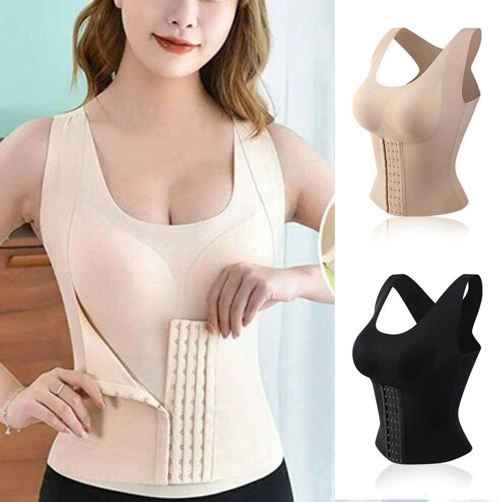 YVE Áo Ngực 4 Trong 1 Cài Nút Hỗ Trợ Điều Chỉnh Tư Thế Lưng